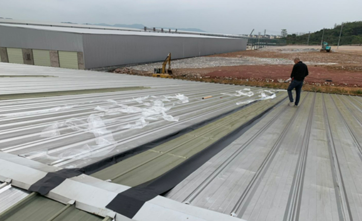 鹤峰厂房屋面防水维修案例